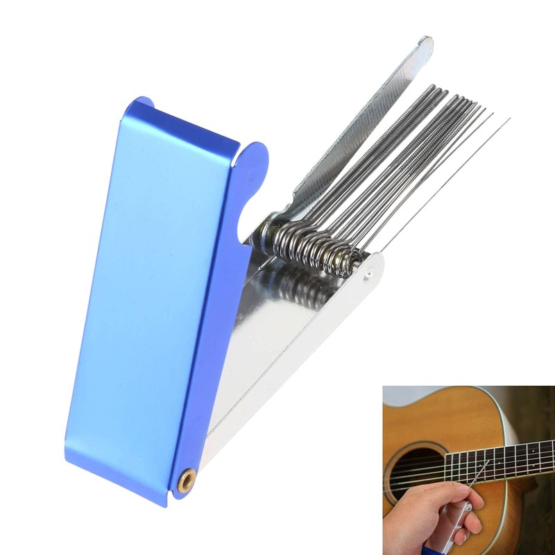Dreld Guitar Bridge File Nut File Saddle Groove File Long