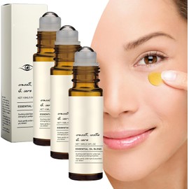 Aceite Esencial para Ojos, Reafirmante, Hidratante, Elimina Ojeras, Reduce Arrugas, Reparación y Cuidado de la Piel (3 PCS)