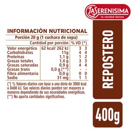 La Serenisima- Dulce de Leche Repostero 400 grs/ 14.10oz