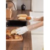 LANON Protection wahoo PVC Dishwashing Cleaning Gloves, Reusable Unlined Kitchen