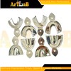 8 Pack | Dental Denture Impression Trays Upper and Lower,