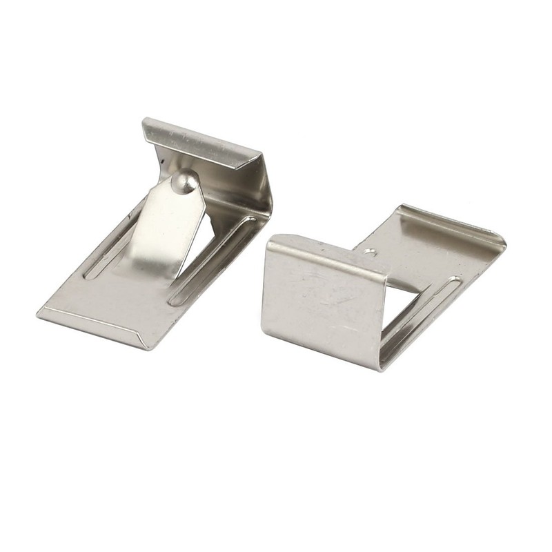 Sourcingmap 26mmx14mm Picture Photo Frame Metal Spring Turn Clip Hanger