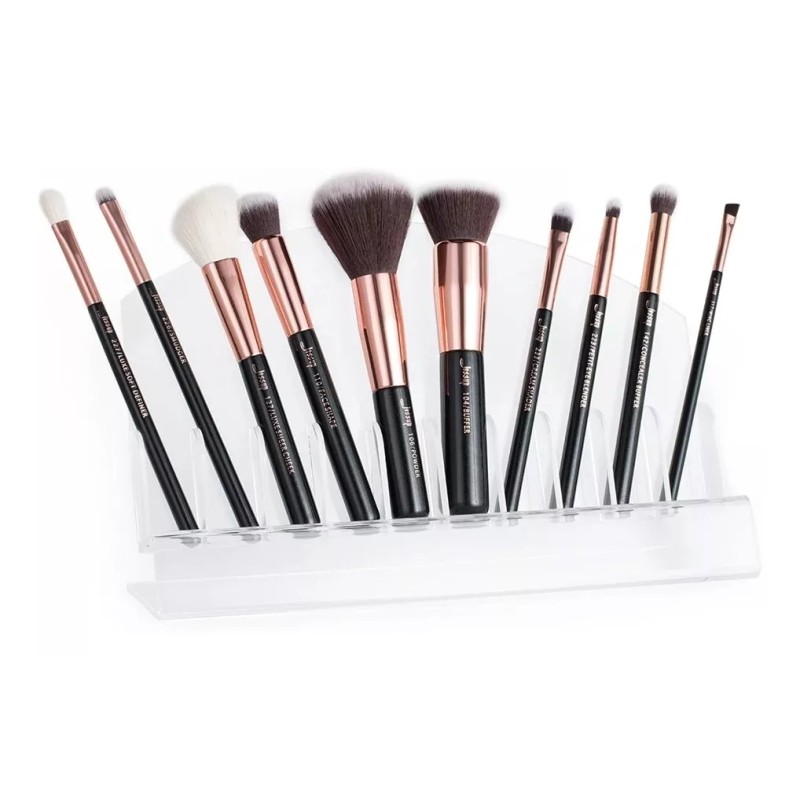 Jessup Set Brochas Maquillaje Profesional 10pz Jessup Originales