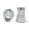 1/4-20 Thinwall Half Hex Low Profile Head Rivet Nut -