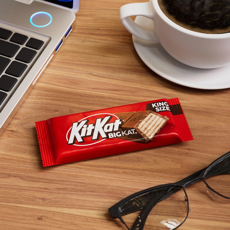KIT KAT BIG KAT Milk Chocolate Wafer King Size, Candy