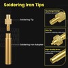HONSNKS 2 Sets Heat-Set Insert Tips, 3D Printer Soldering Tips