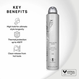 Laca Protectora Contra El Calor Kenra Platinum Heat Block 22