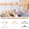 Pack of 60 Clothes Hangers Connecting Hooks, Hooks for Hangers