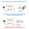 TOPENS DPS180-U AC-DC Power Supply Adapter 100-240VAC to 24VDC 150W