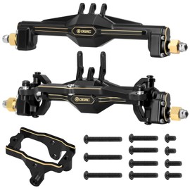 OGRC Brass Complete Portal Axle Set with Brass Servo Mount and Steering Link for TRAXXAS TRX4M 1/18 RC Crawler Upgrade Parts