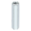 5pcs M6*40 Long Hex Nuts Long Rod Coupling Nuts Zinc