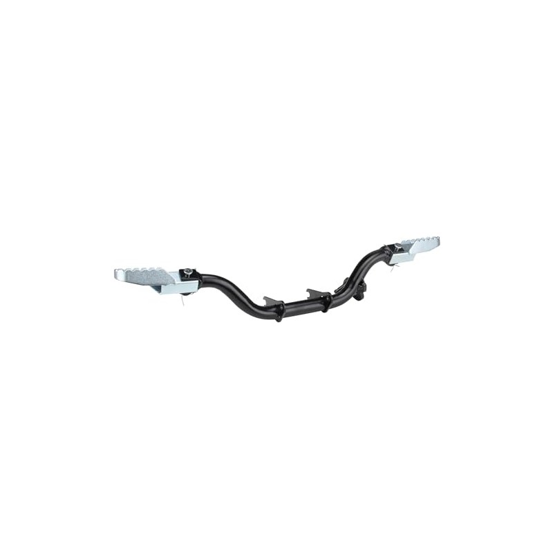 Footrest footrest carrier foldable cross black for Simson S50 S51