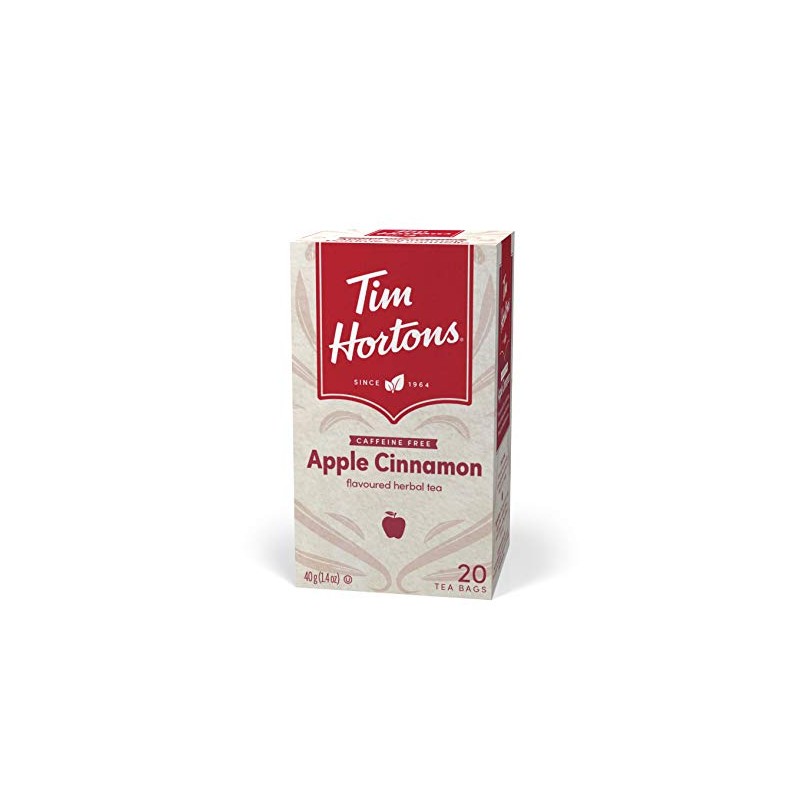 Tim Hortons Apple Cinnamon Herbal Tea, 20 tea bags, 40g
