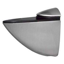 LTL Home Products Wallscapes Allure Glass Wave Floating Wall Shelf, 8"x40", Clear