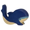 Holztiger Little Blue Whale Toy Figure