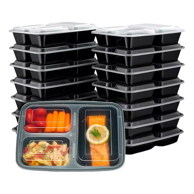 Bluelander Contenedores Recipientes Reutilizables Para Alimentos 40 Pzs