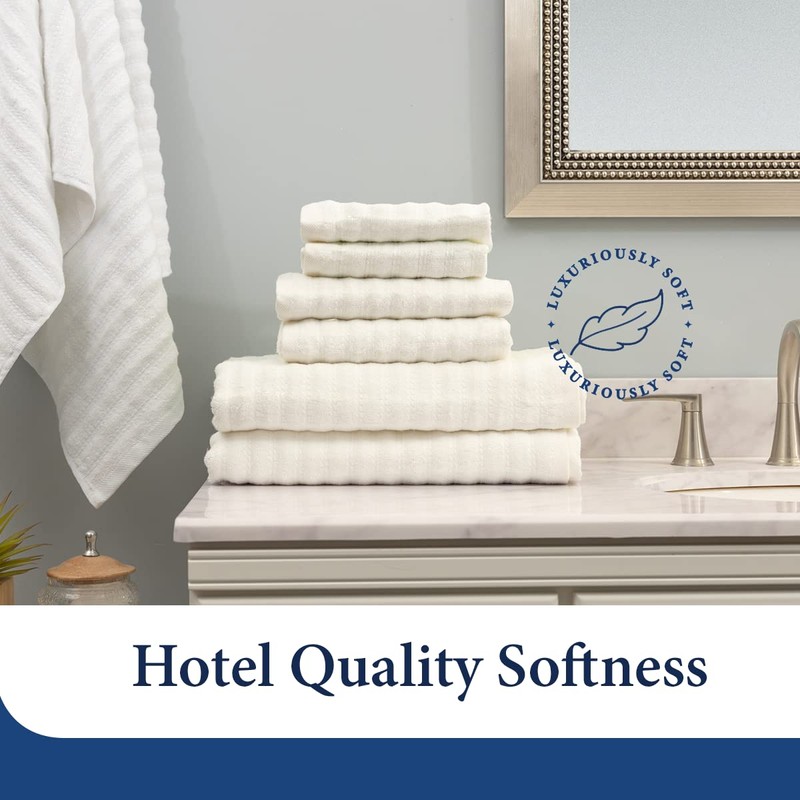 Cosy House Collection Luxury Rayon Derived from Bamboo Blend 2-Pack