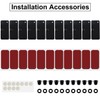 Rear Window Louvers Hardware Installation Hardware Accessories for Ford Mustang