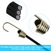 LUTER 12pcs Bungee Cords with Hooks Small Elastic Bungie Cord