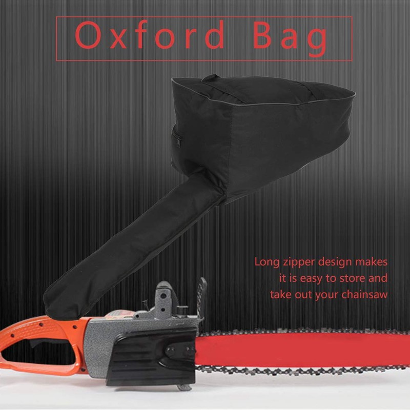 Chainsaw Bag Oxford Cloth Waterproof Rainproof Long Waterproof Package Slider