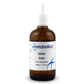 Metabolics Ionic Iron Supplement 100ml | Iron Mineral Liquid Drops (100ml)