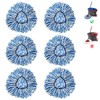 2-Tank Mop Heads Replacements for O-Ceda RinseClean Dual System, Microfiber