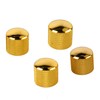 4Pcs Guitar Knob Metal Volume Tone Dome Control Knob Musical