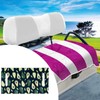 Dickly Golf Cart Seat Cover with Cushion for Two, Club
