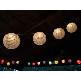 NIOSTA Christmas Lights, 60Leds 50Ft Colorful Connectable Outdoor Christmas Lights, Plug-in Waterproof Christmas Lights Outdoor for Christmas Tree, Patio, Wedding, Party Decoration etc(White)