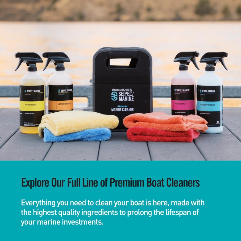 Seipel Marine Premium Interior Boat Cleaner - Removes Dirt, Grime,