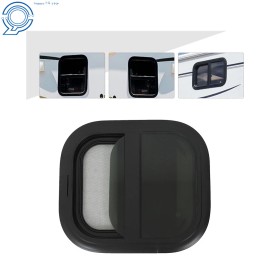 happy19star 14"W X 16"H Vertical Slide Teardrop Windows RV Window Replacement Trailer Window