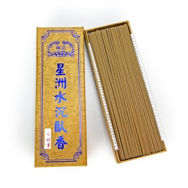 Incense Fortune SZ-7 ShinZuo Chen Xiang Agarwood Incense Sticks 150g Approx. 180-200 Sticks, Traditional Taiwanese Incense Style – 21cm