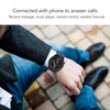 Smart Watch 1.28in Screen Voice Call Round Dial Rotatable Crown