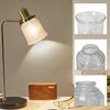 HonoDing Ceiling Lamp Replacement Shade Set of 4, Glass Ceiling