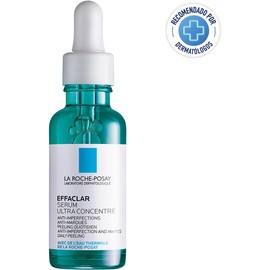 La Roche-Posay Effaclar Sérum Ultra Concentrado, Anti-Imperfecciones, 30 ml Para piel mixta a grasa con imperfecciones, con ácido glicolico, ácido salicílico y LHA, purifica y alisa la piel