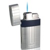 Visol Caseti Troy Polished Chrome with Blue Single Torch Flame