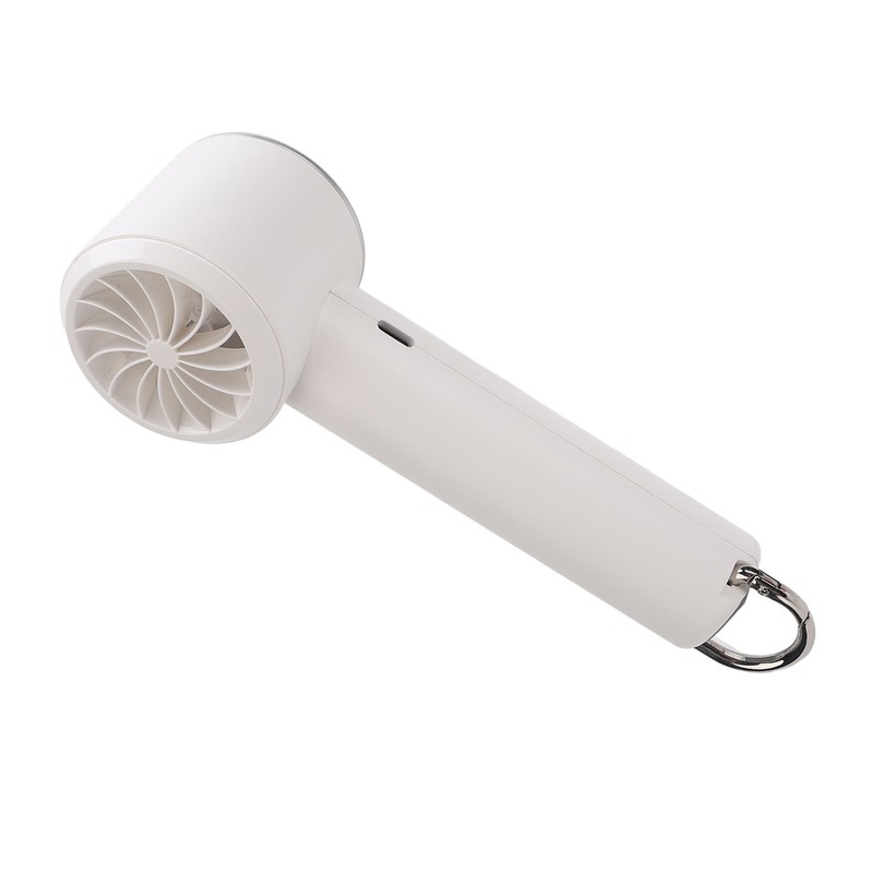 Portable Handheld Turbo Fan USB Rechargeable 14000RPM 100 Speed Quiet