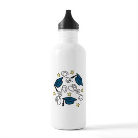 CafePress Graduation Day Stainless Water Bottle 1 1.0L (34 oz) Stainless Steel Water Bottle