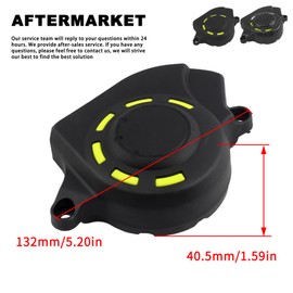 ABCERRSI Sur Ron Engine Cover,Engine Case Saver Guards Protector for Surron Light Bee X/S/L1E Segway X260 X160 Electric Dirt Bike(Imitation Carbon Fiber)