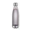cilio Elegant Grey Transparent Drinking Bottle, 700 ml, Tritan/Stainless Steel