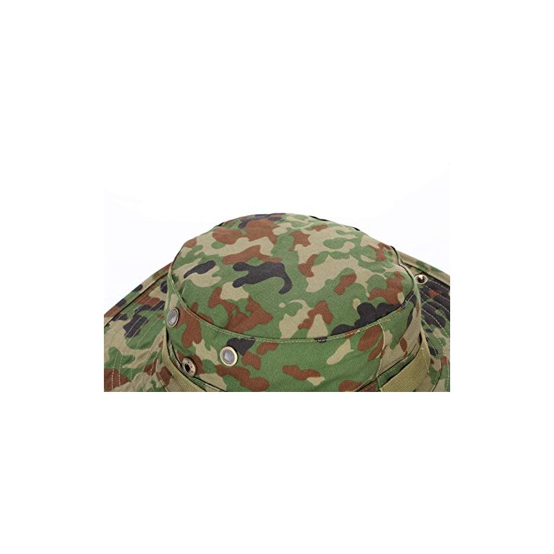 Broptical Ground Self-Defense Force Camo Boonie Hat 2-Way Jungle Hat