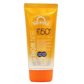 Sun World Super Sun Cream 80ml Waterproof Functions  / 썬월드 수퍼 썬크림 80ml 워터프루프 기능성