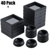 40 Pcs 3D Floating Display Cases 3D Floating Framed Black