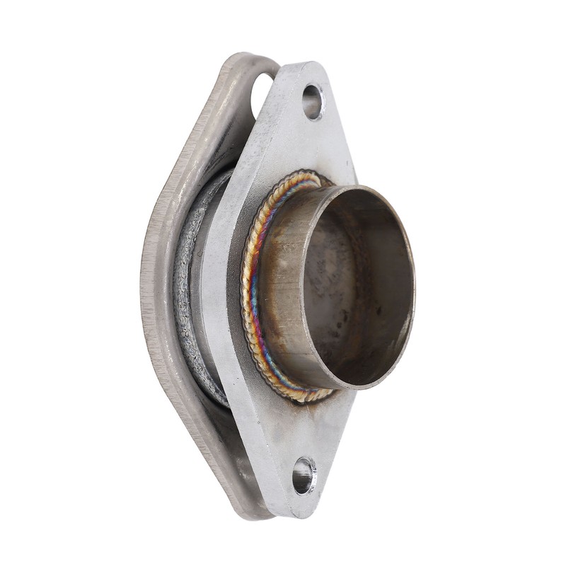 2.5in Donut Gasket with 2pcs Exhaust Manifold Flange for 2