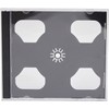 LINDY Double CD Case, 5 Pack