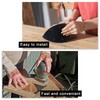 RUCUDIM 5 Holes Sander Sandpaper Backing Pads, Sponge Sanding Pads
