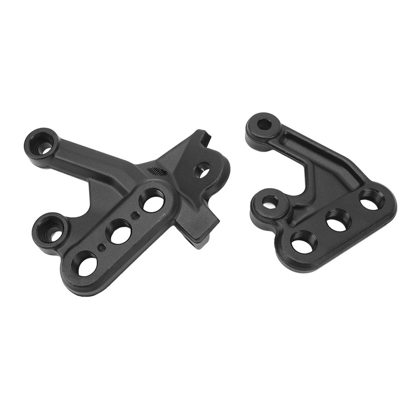 Motorcycle Foot Pegs Bracket Set Metal Construction Stable High Strength