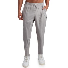 Spyder Mens Work Pants - Moisture Wicking Pants for Work - Lightweight Stretch Casual Golf Wear and Athletic Joggers for Men, Size X-Large, Pewter