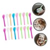 FOMIYES 150pcs Facial Plastic Beauty Spatulas Mask Mixing Tools Slip