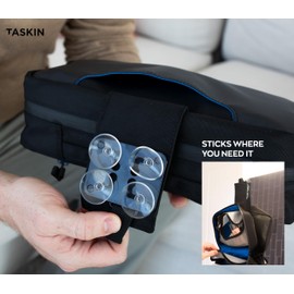 Taskin Xpress Compact Hanging Toiletry Bag w/Built-in 4 Suction Cups